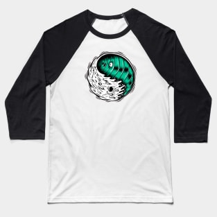 Soul Surfing (front print) Baseball T-Shirt